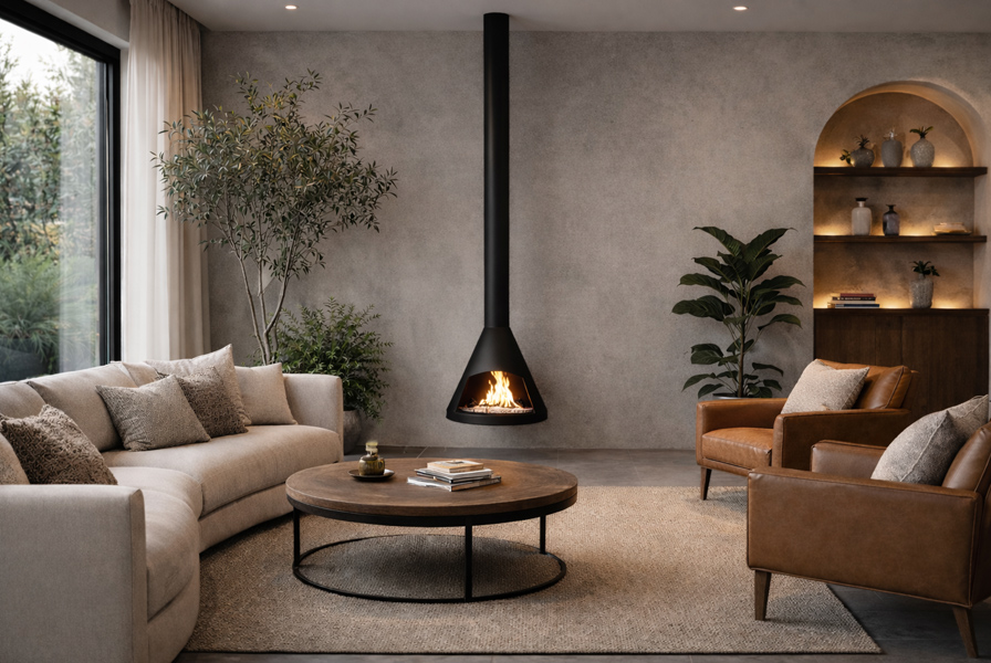 Chimenea Colgante Lite - Chimeneas Esqueda